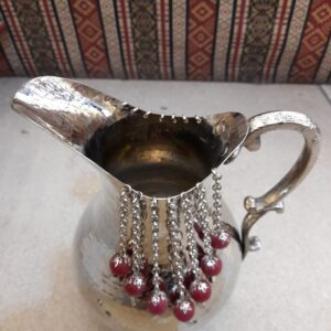 Bakır işi Boncuklu Sürahi